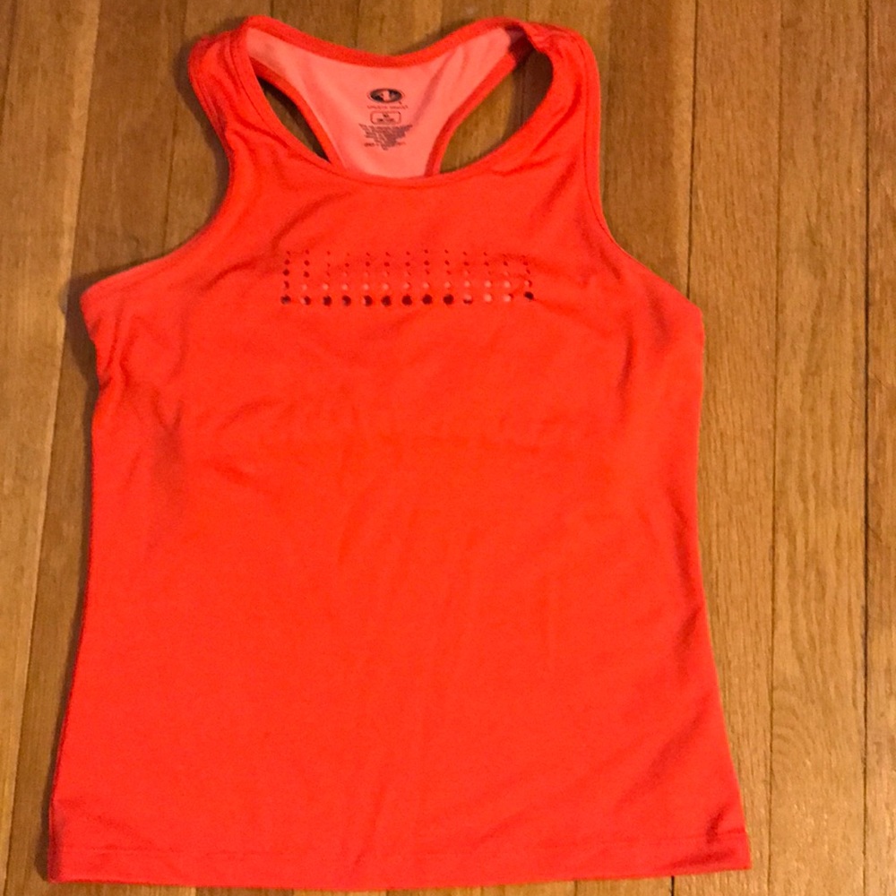 Coral workout top